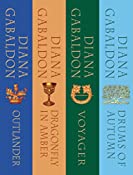 The Outlander Series Bundle: Books 1, 2, 3, and 4: Outlander, Dragonfly in Amber, Voyager, Drums of Autumn (Outlander Bundle)