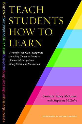 Teach Students How to Learn: Strategies You Can Incorporate Into Any Course to Improve Student Metacognition, Study Skills, and Motivation