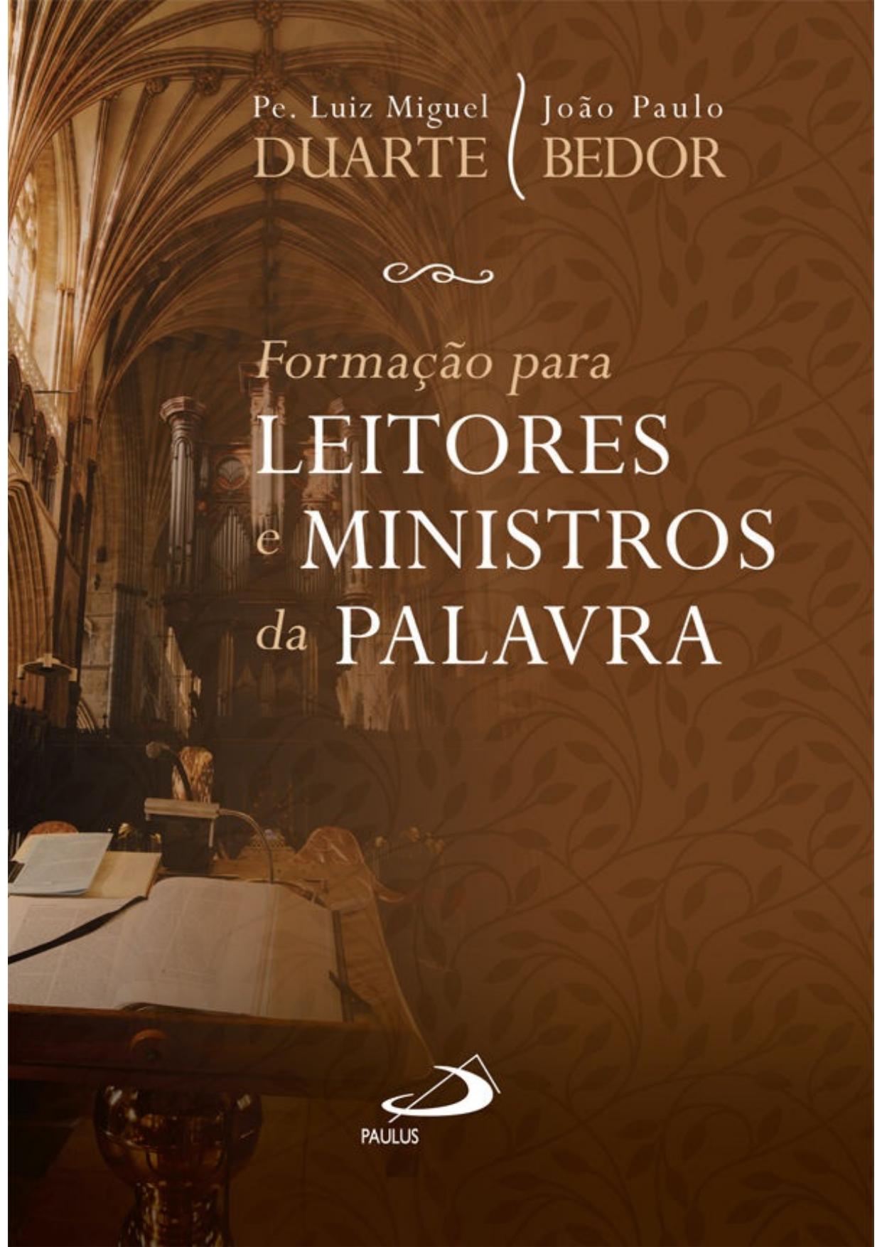 Formação para Leitores e Ministros da Palavra (Liturgia Festa do Povo)