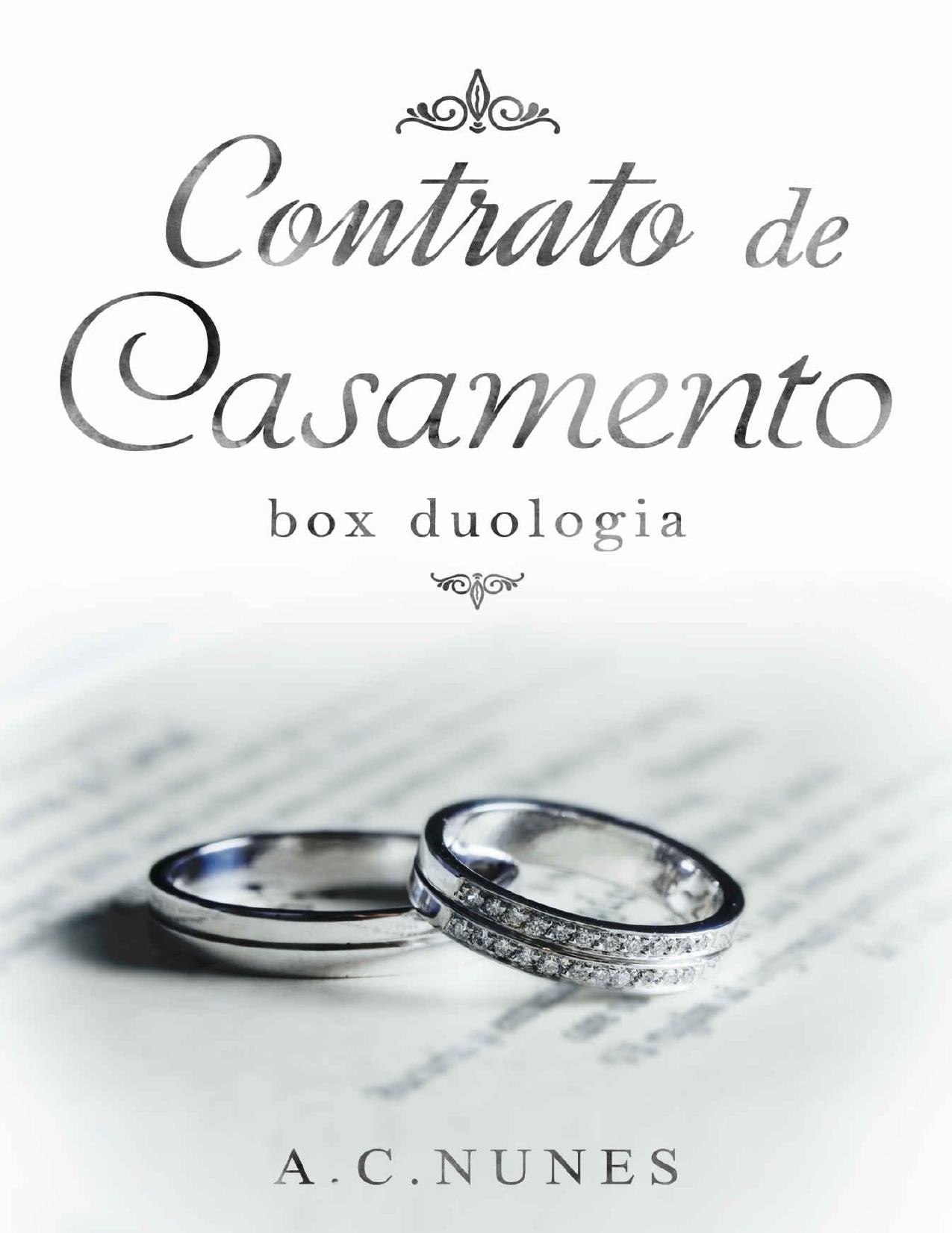 Box Contrato de Casamento