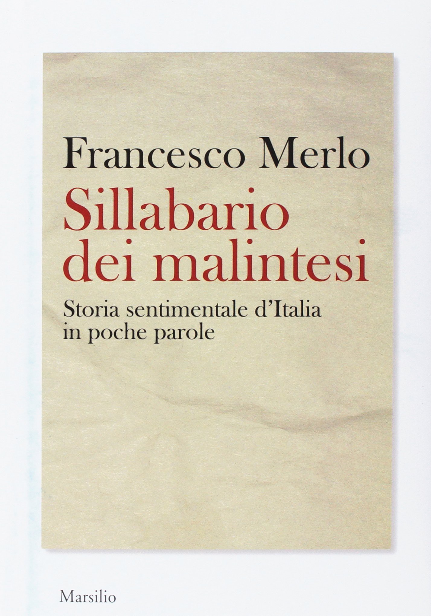 Sillabario dei malintesi