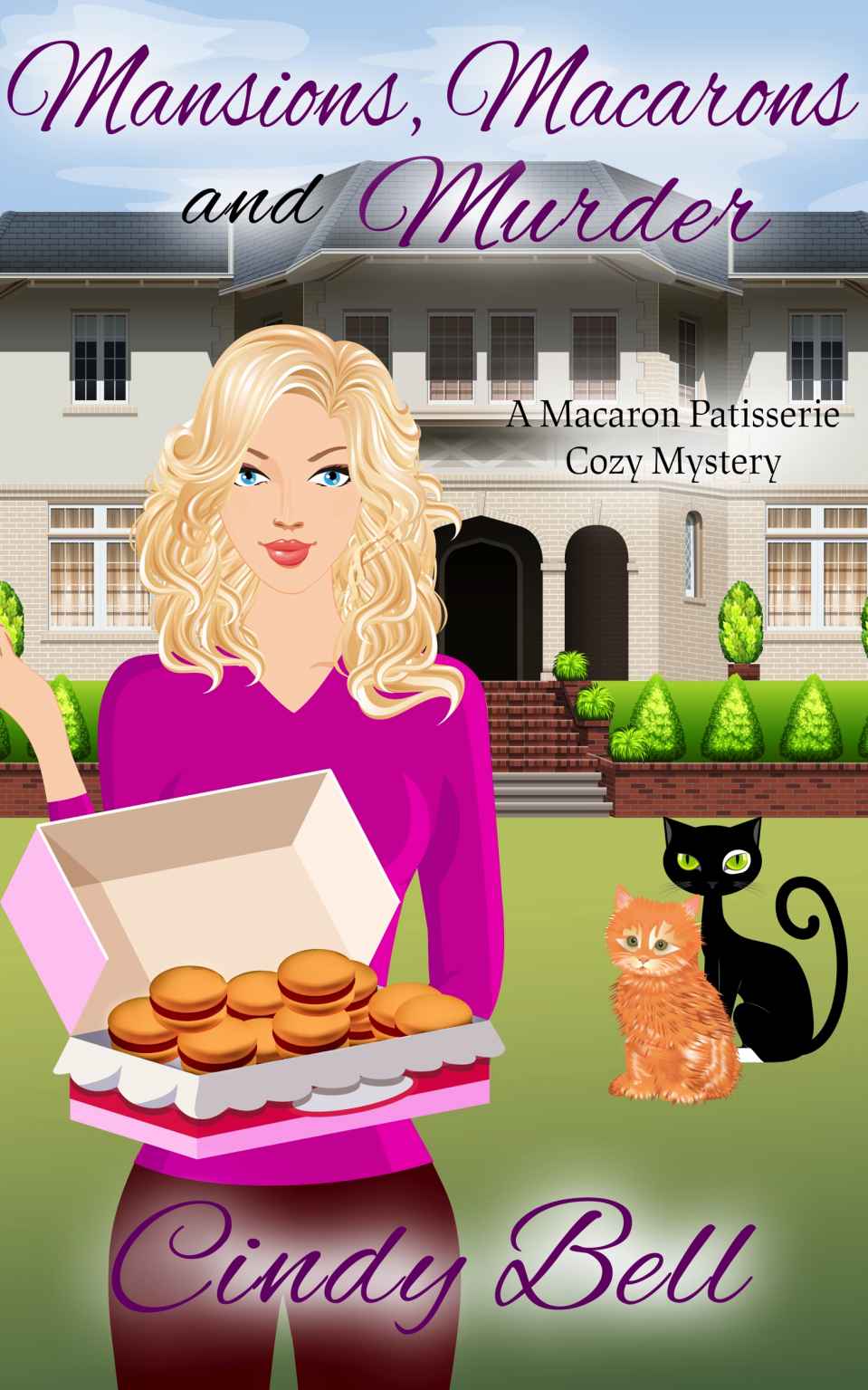 Mansions, Macarons and Murder (A Macaron Patisserie Cozy Mystery Book 3)