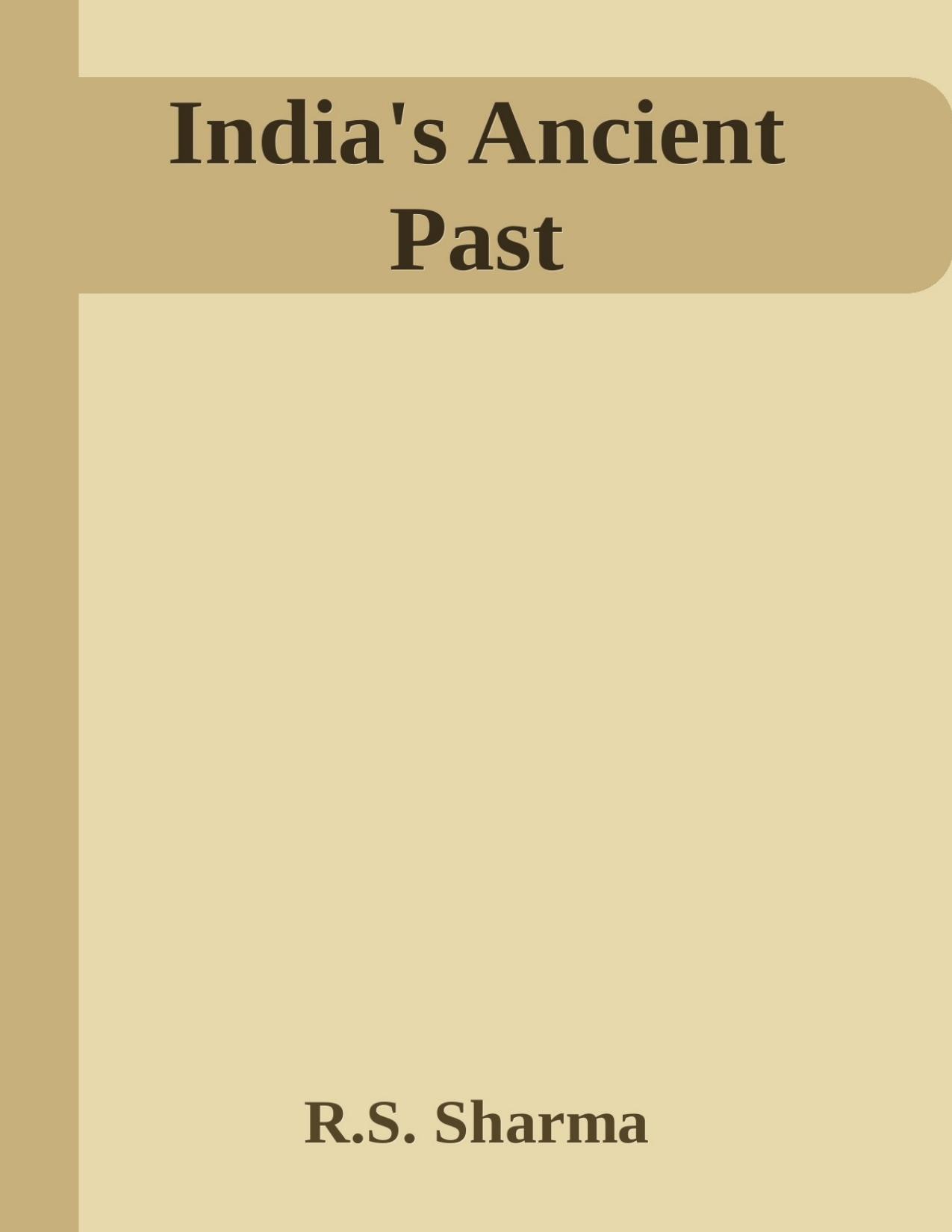 India's Ancient Past