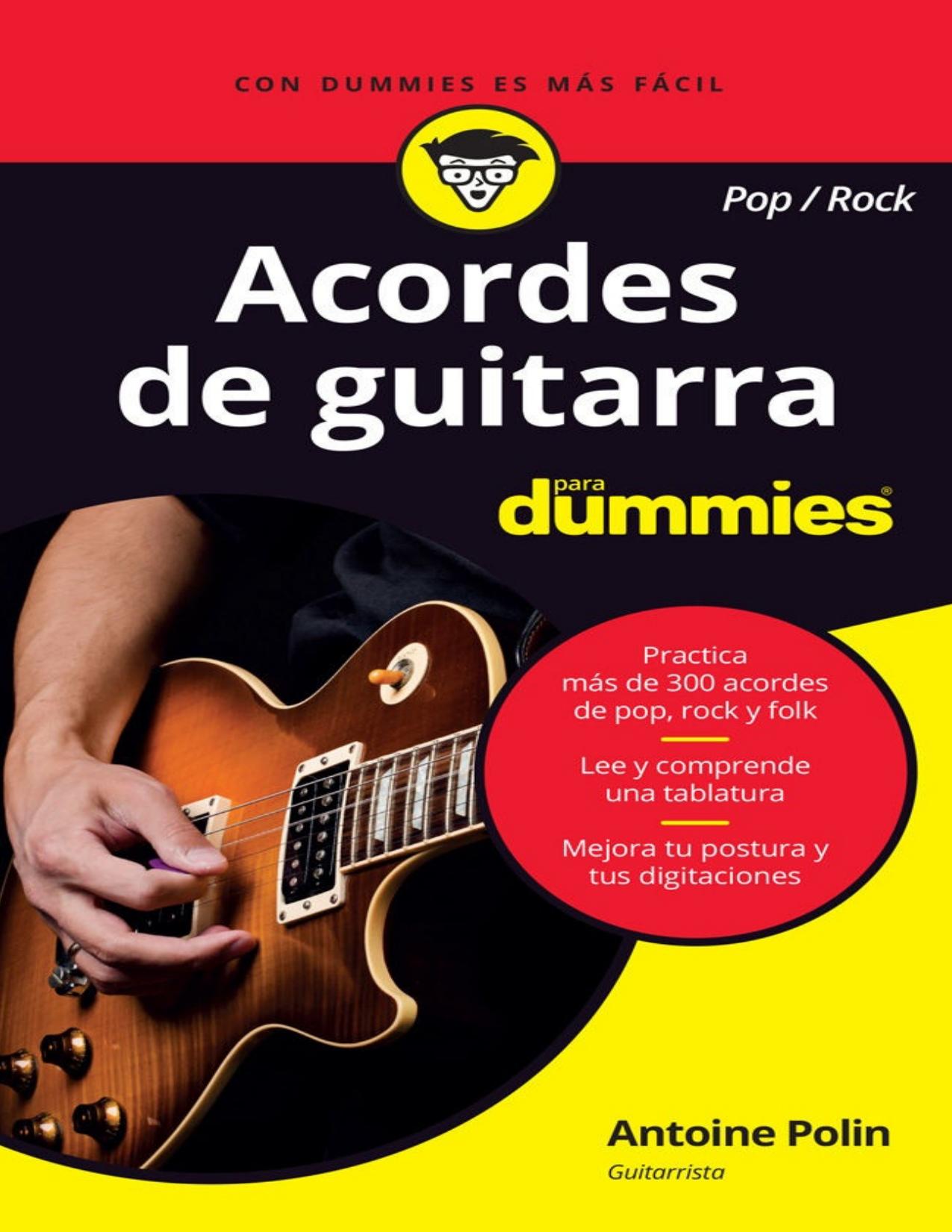 Acordes de guitarra pop/rock para Dummies (Spanish Edition)