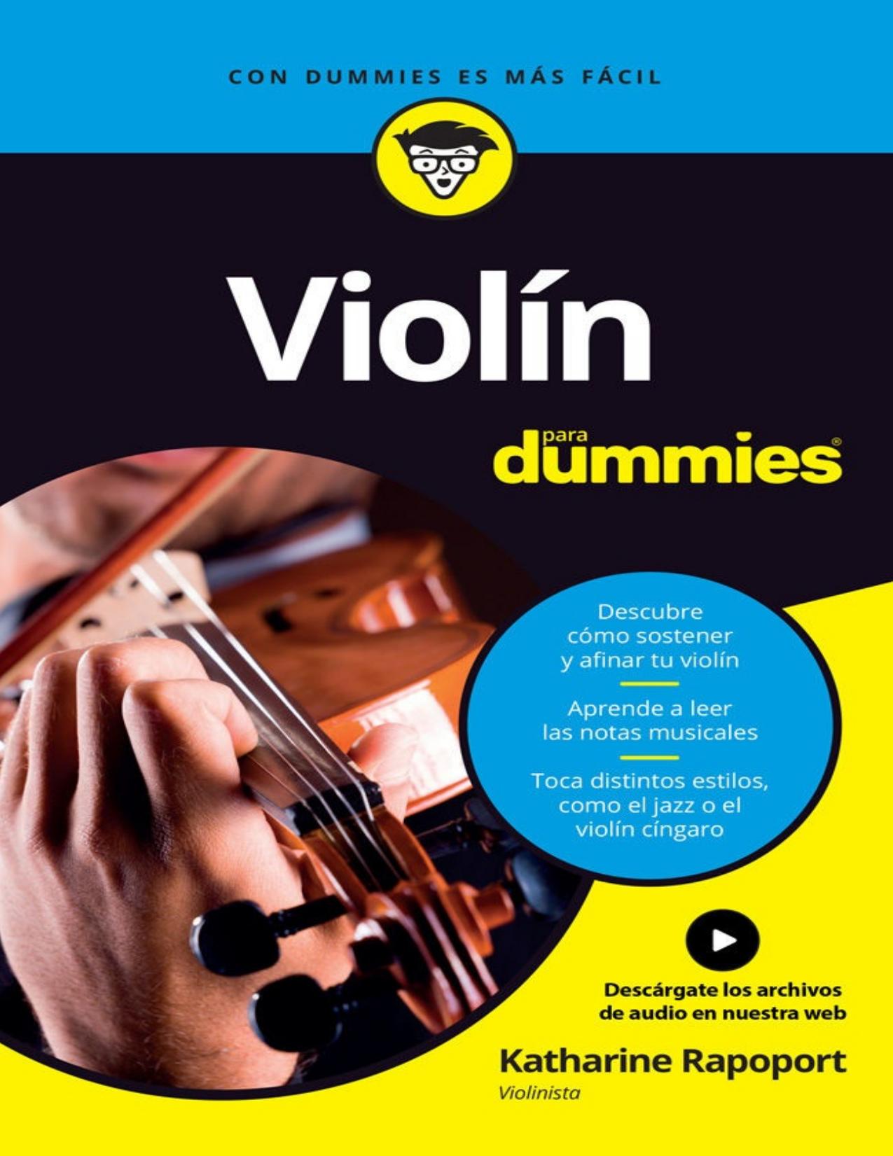 Violín para Dummies (Spanish Edition)