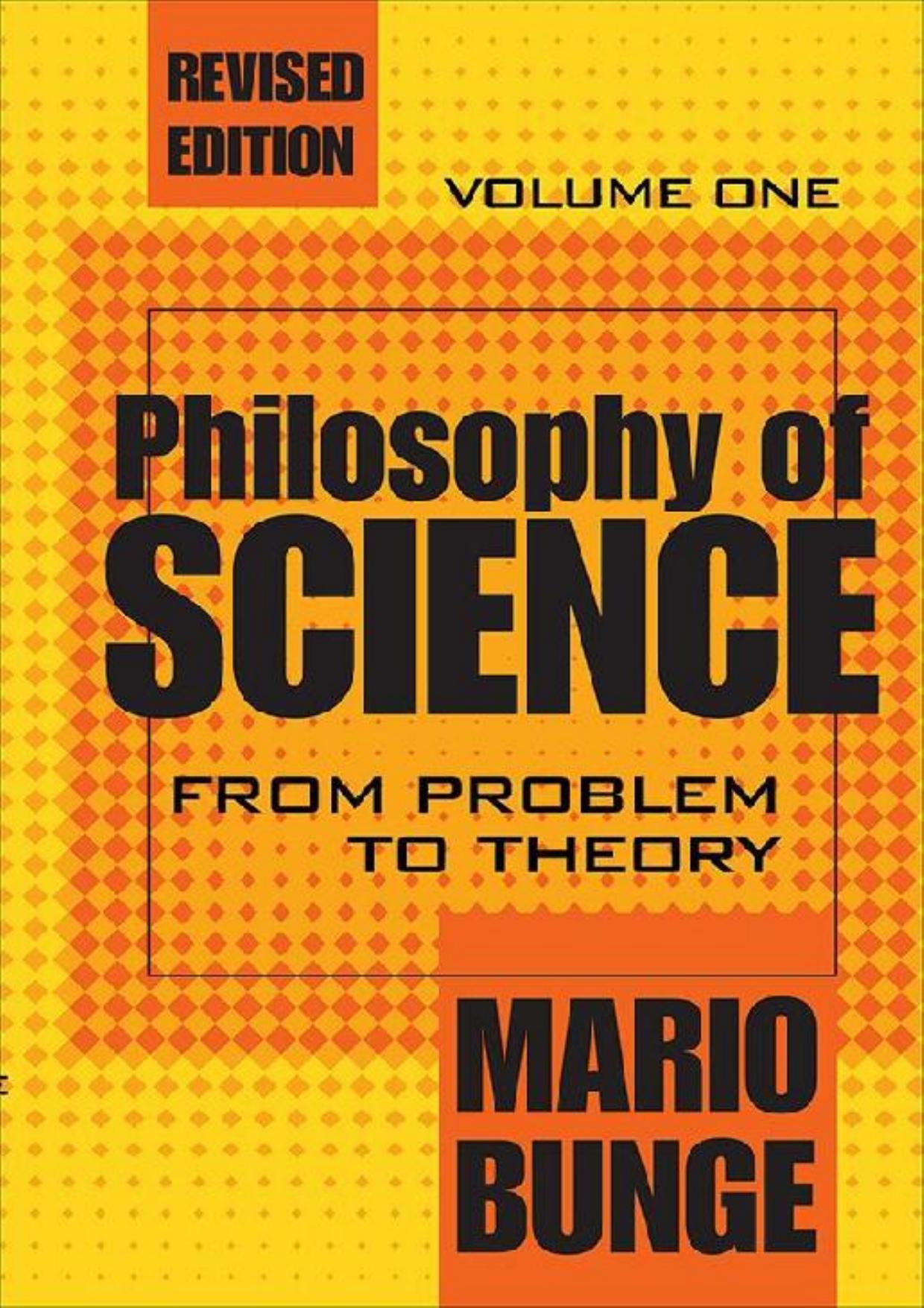 Philosophy of Science Vol 1