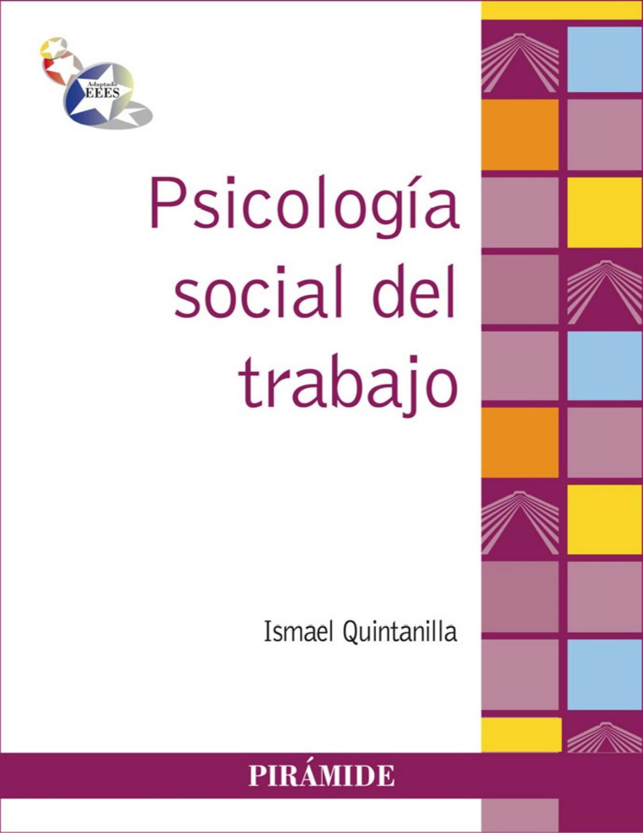 Psicología social del trabajo (Spanish Edition)