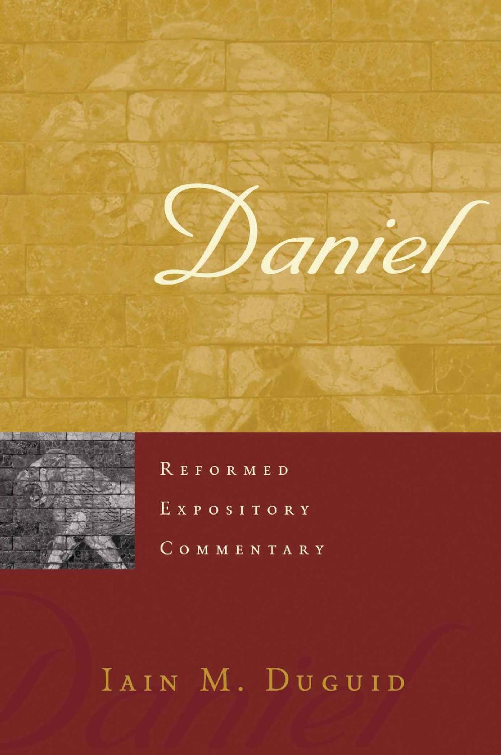 Daniel (Reformed Expository Commentaries)