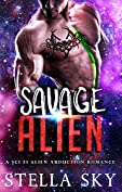 Savage Alien (A Sci Fi Alien Abduction Romance) (Vithohn Warriors)