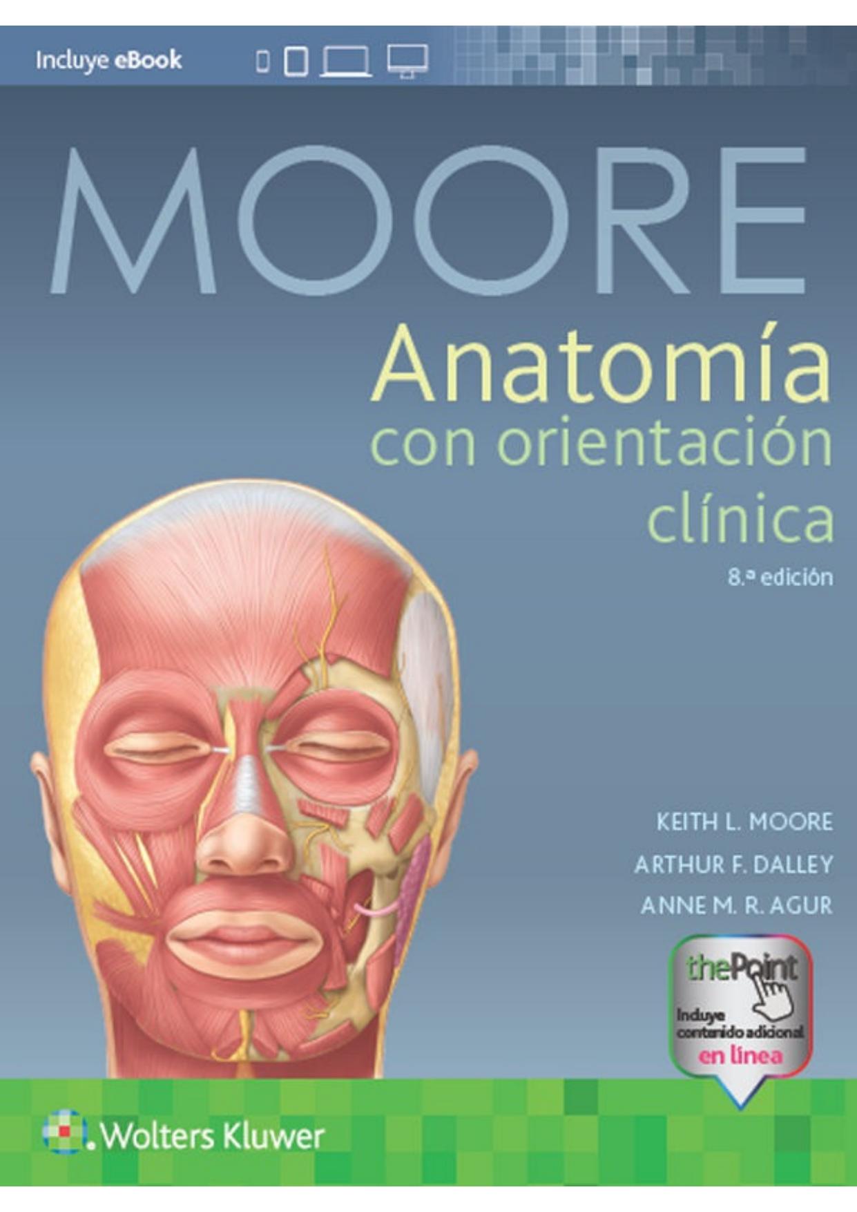 Anatomía con orientación clínica, 8.ª (Spanish Edition)