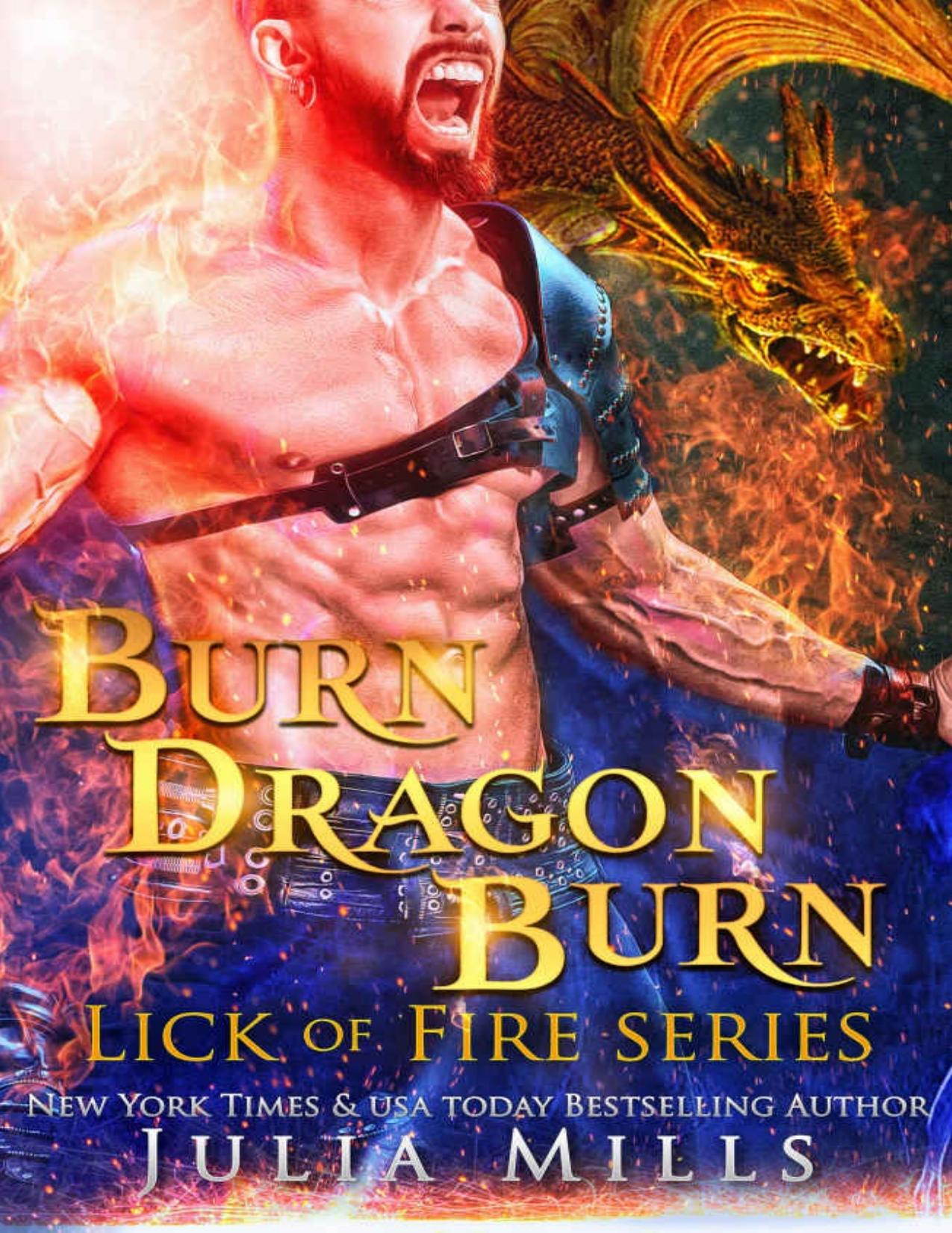 Burn Dragon Burn: Lick of Fire (Dragon Guard Series Book 34)