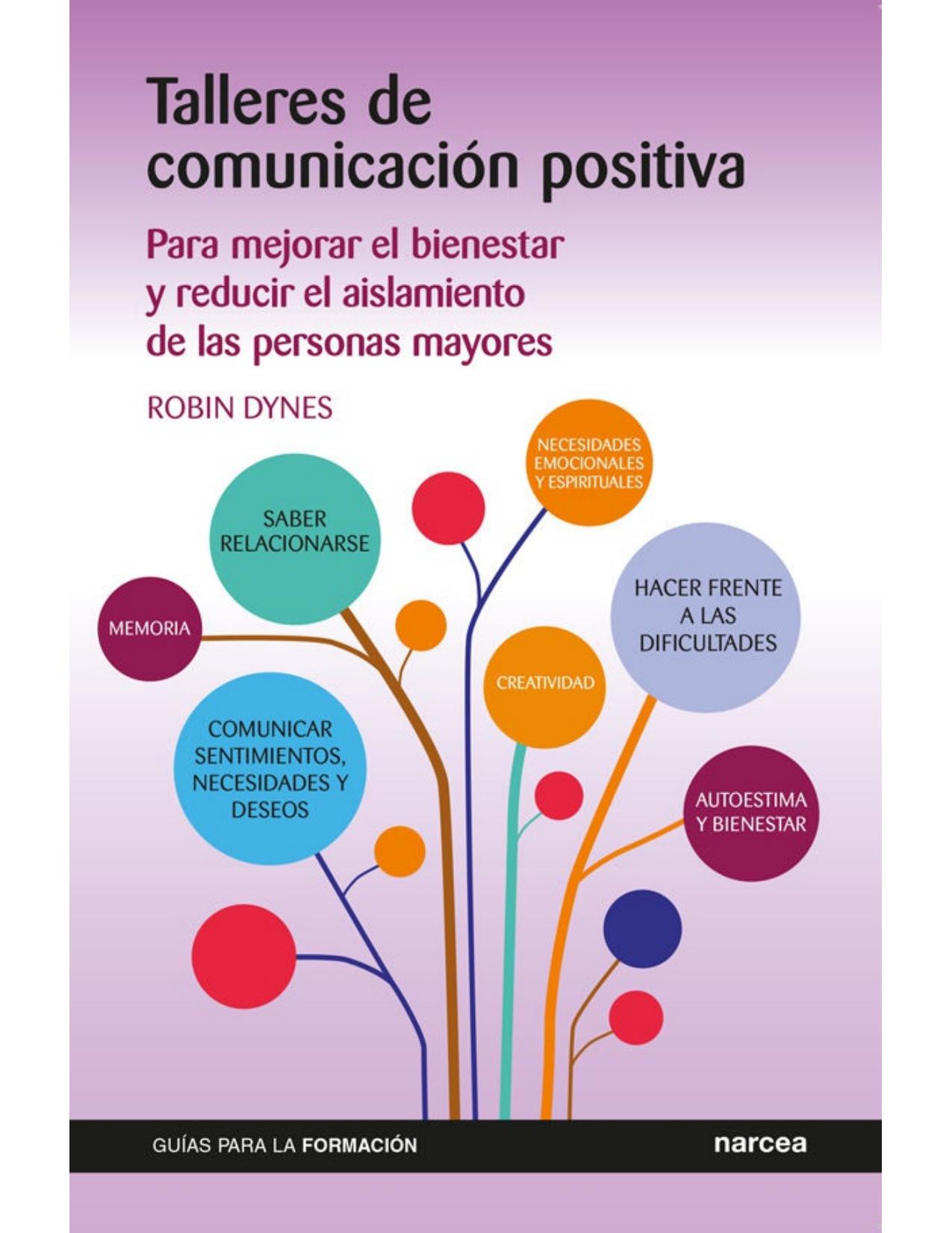 Talleres de comunicación positiva: Para mejorar el bienestar y reducir el aislamiento de las personas mayores (Guías para la formación nº 15) (Spanish Edition)