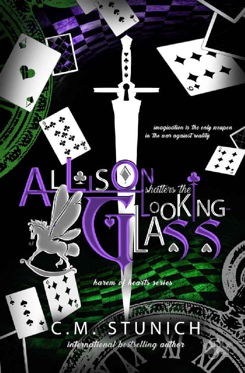 Allison Shatters the Looking-Glass: A Dark Reverse Harem Romance (Harem of Hearts Book 3)