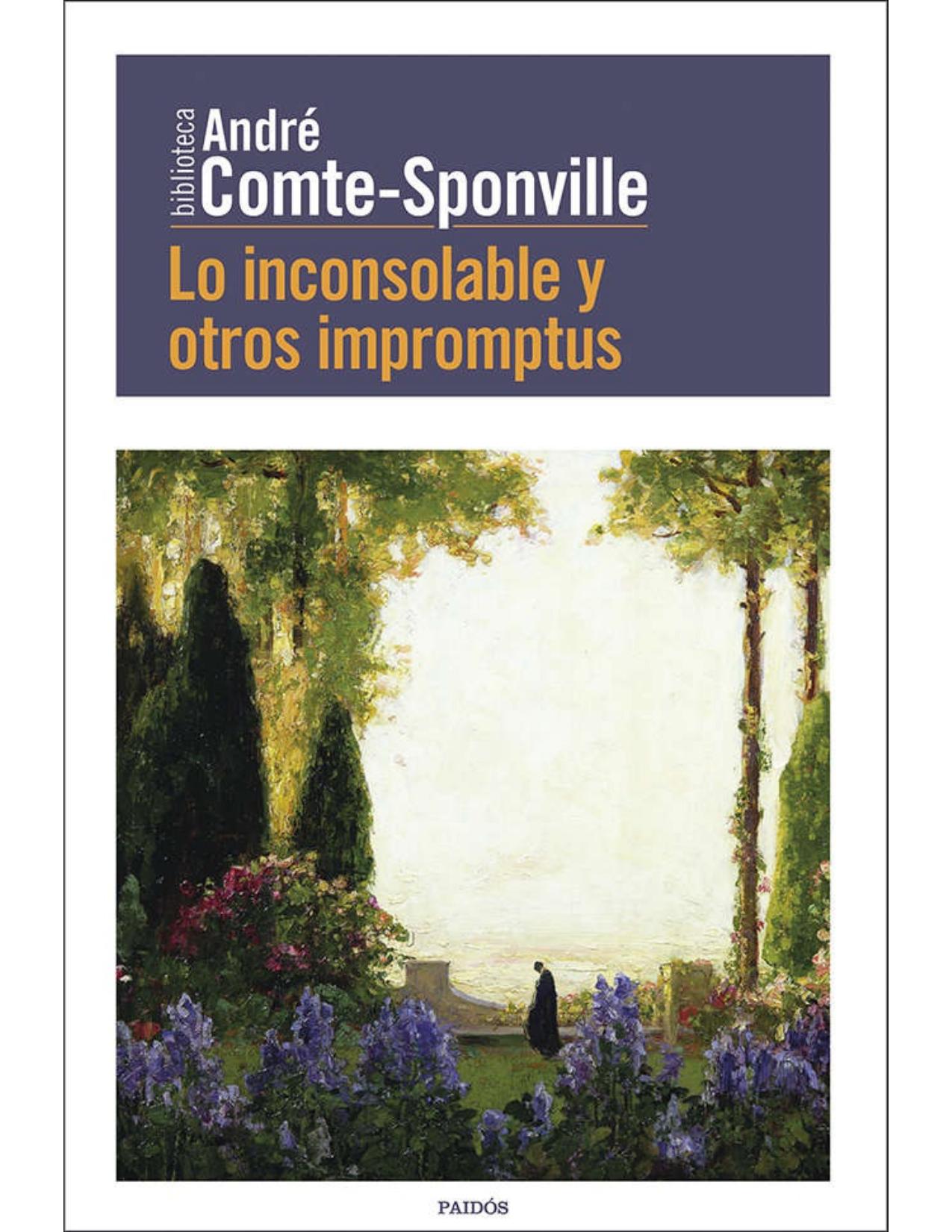 Lo inconsolable y otros impromptus (Spanish Edition)