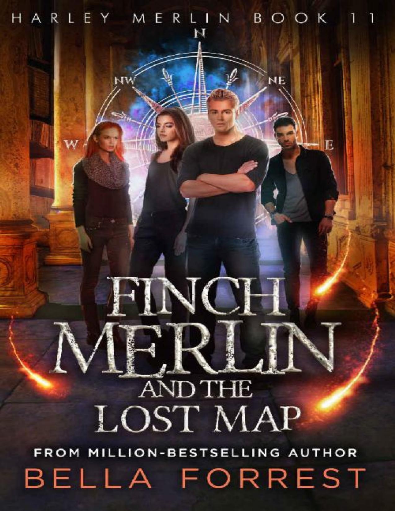 Harley Merlin 11: Finch Merlin and the Lost Map