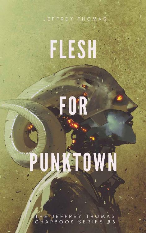 Flesh for Punktown: A Trio of Dark Science Fiction Stories (The Jeffrey Thomas Chapbook Series 3)