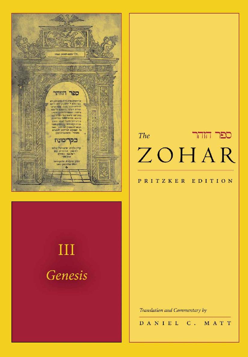 The Zohar (The Zohar: Pritzker Edition) vol 3: Genesis