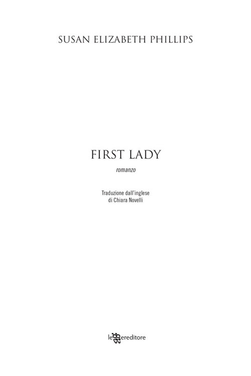 First Lady (Leggereditore) (Italian Edition)