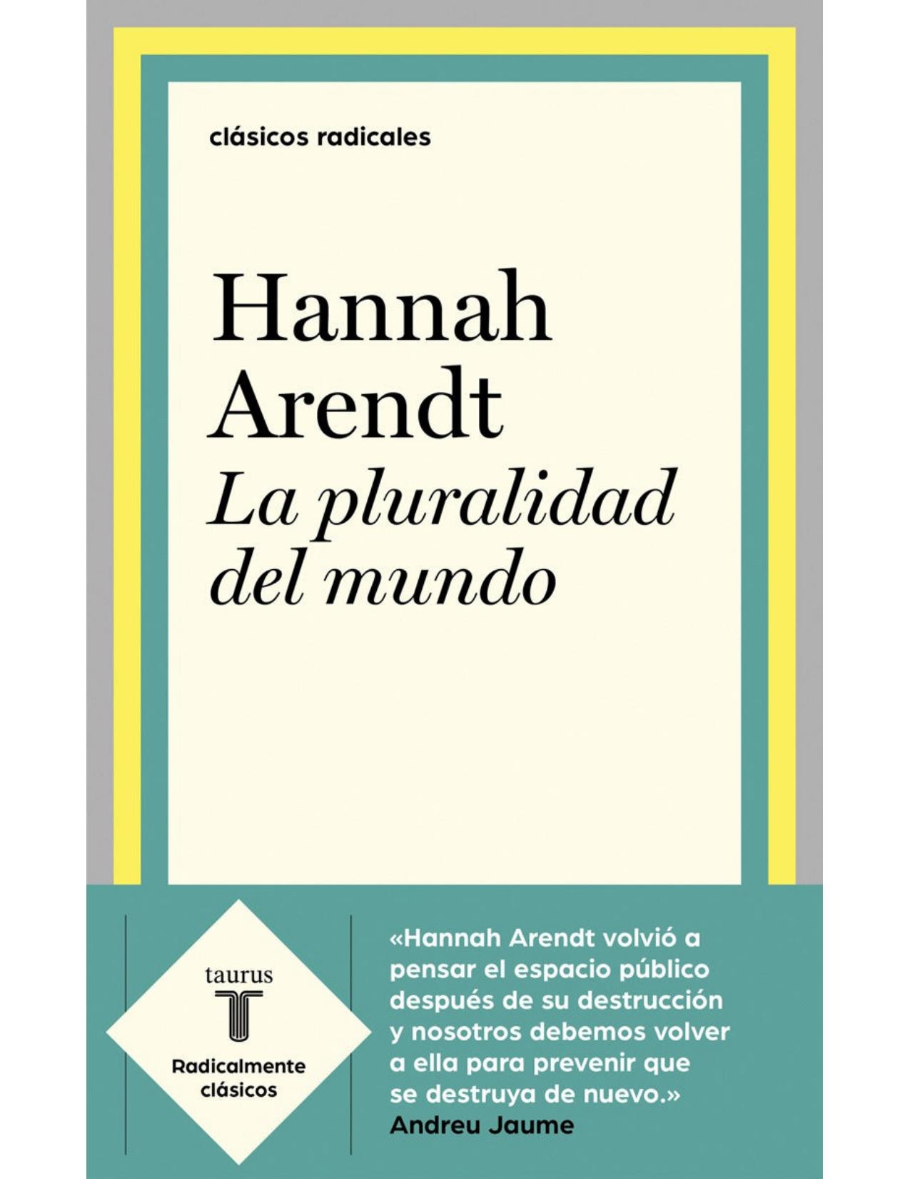 La pluralidad del mundo (Spanish Edition)