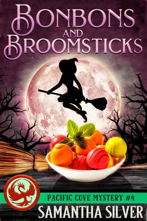 Bonbons and Broomsticks: A Paranormal Cozy Mystery (Pacific Cove Mystery Book 4)