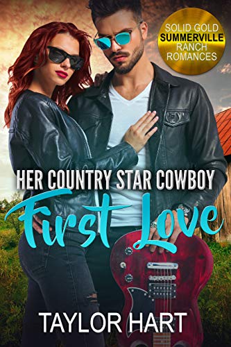 Her Country Star Cowboy First Love: Sweet Christian Fiction (Solid Gold Summerville Ranch Romances Book 1)