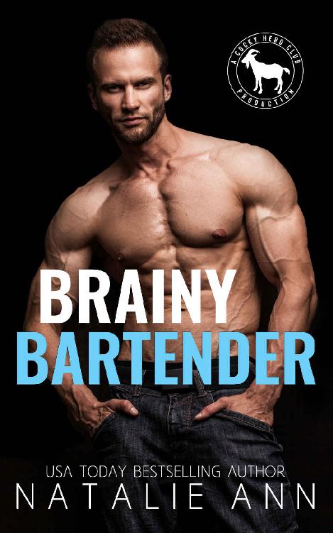 Brainy Bartender: A Hero Club Novel