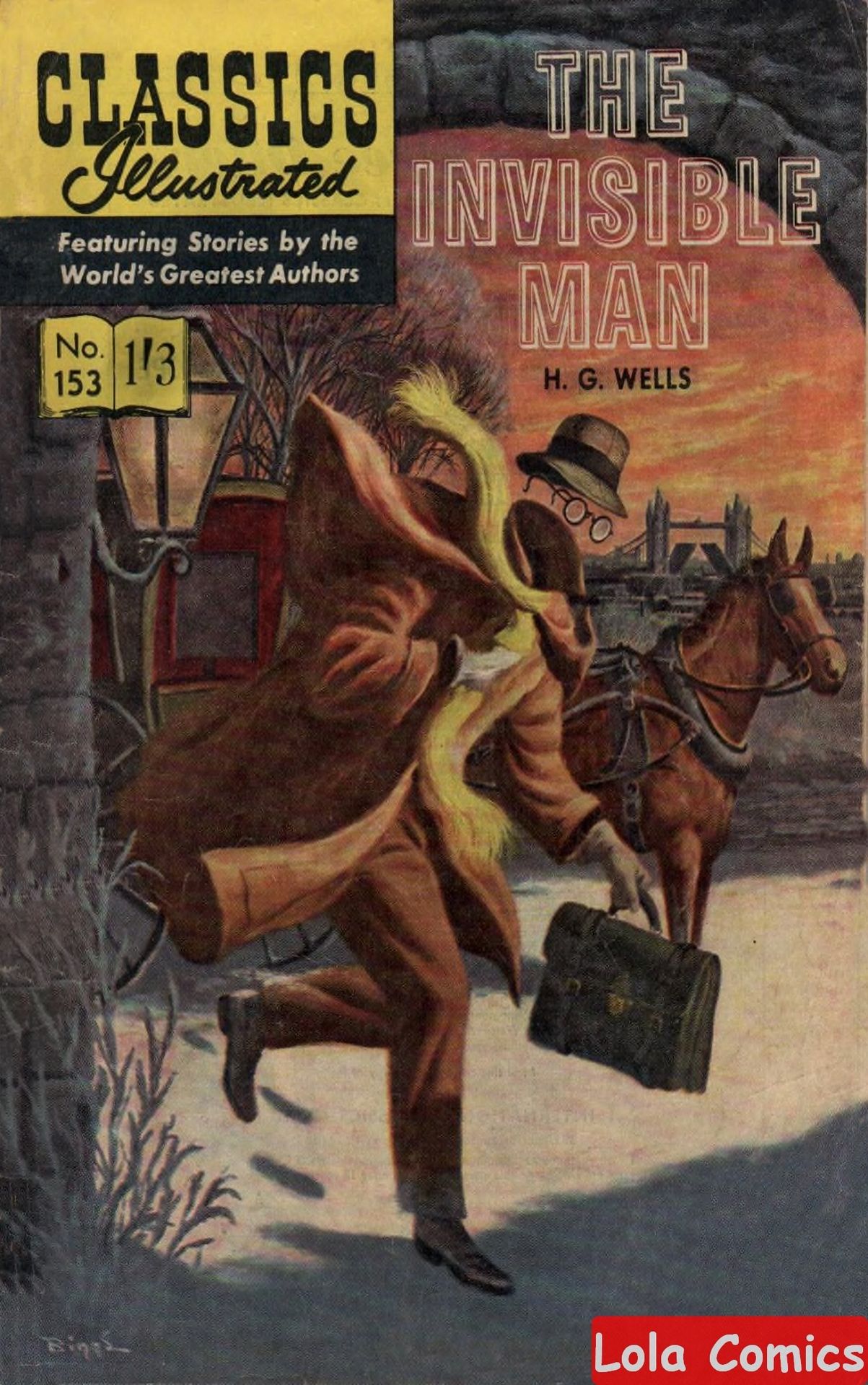 The Invisible Man (Golden Comics Illustrated)
