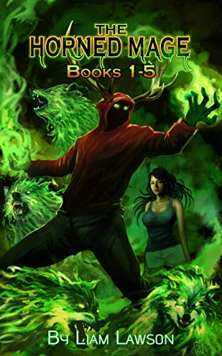 The Horned Mage Books 1-5: A New Adult Urban Fantasy Harem Adventure