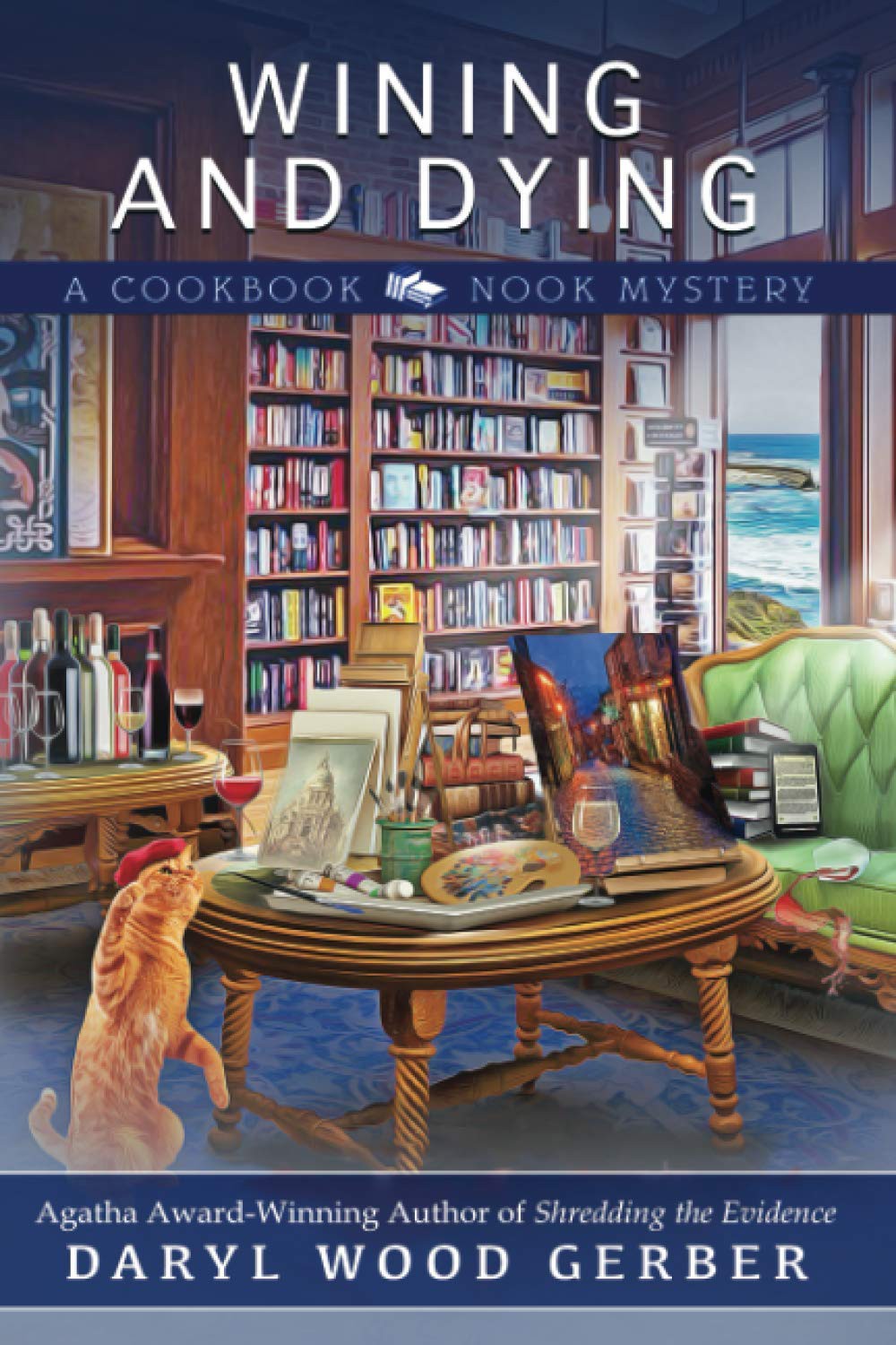 Wining and Dying (Cookbook Nook Mystery #10)