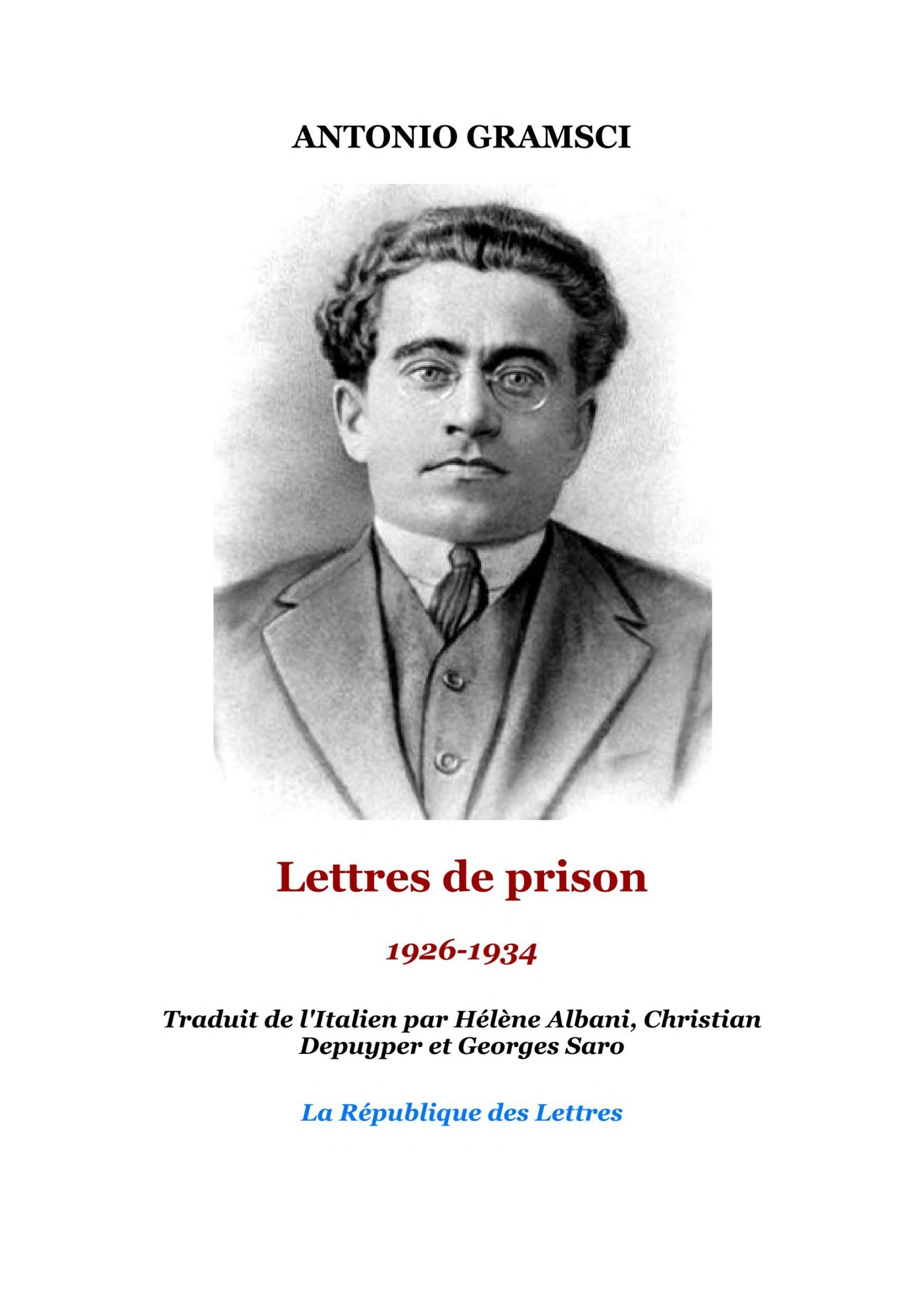 Lettres de prison