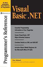 Visual Basic.NET : programmer's reference