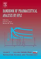 Handbook of pharmaceutical analysis by HPLC