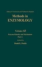 Enzyme kinetics and mechanism