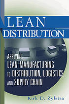 Lean distribution : applying lean manufacturing to distribution, logistics, and supply chain