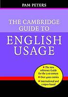 The Cambridge Guide to English Usage