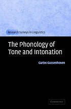 The phonology of tone and intonation