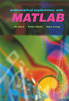 Mathematical explorations with MATLAB