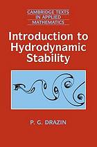 Introduction to hydrodynamic stability