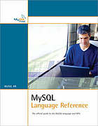 MySQL language reference