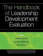 The handbook of leadership development evaluation