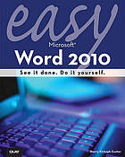 Easy Microsoft Word 2010.