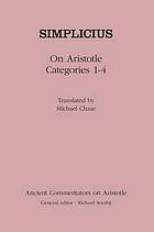 On Aristotle's "Categories 1-4"