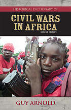 Historical dictionary of civil wars in Africa