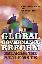 Global governance reform : breaking the stalemate