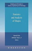 Statistics and analysis of shapes