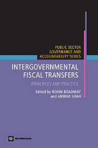 Intergovernmental Fiscal Transfers Principles and Practice