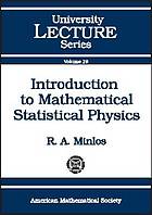 Introduction to mathematical statistical physics