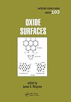 Oxide surfaces