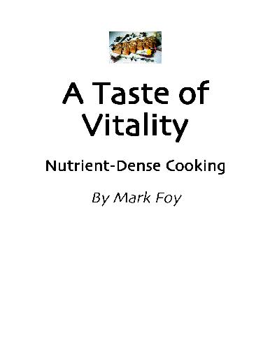 The Vitality Cookbook