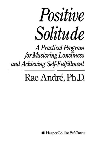 Positive solitude